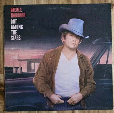 Merle Haggard 🥇 Out Among The Stars 1986 1st Press NM Vinyl Country  - Image 1 of 4