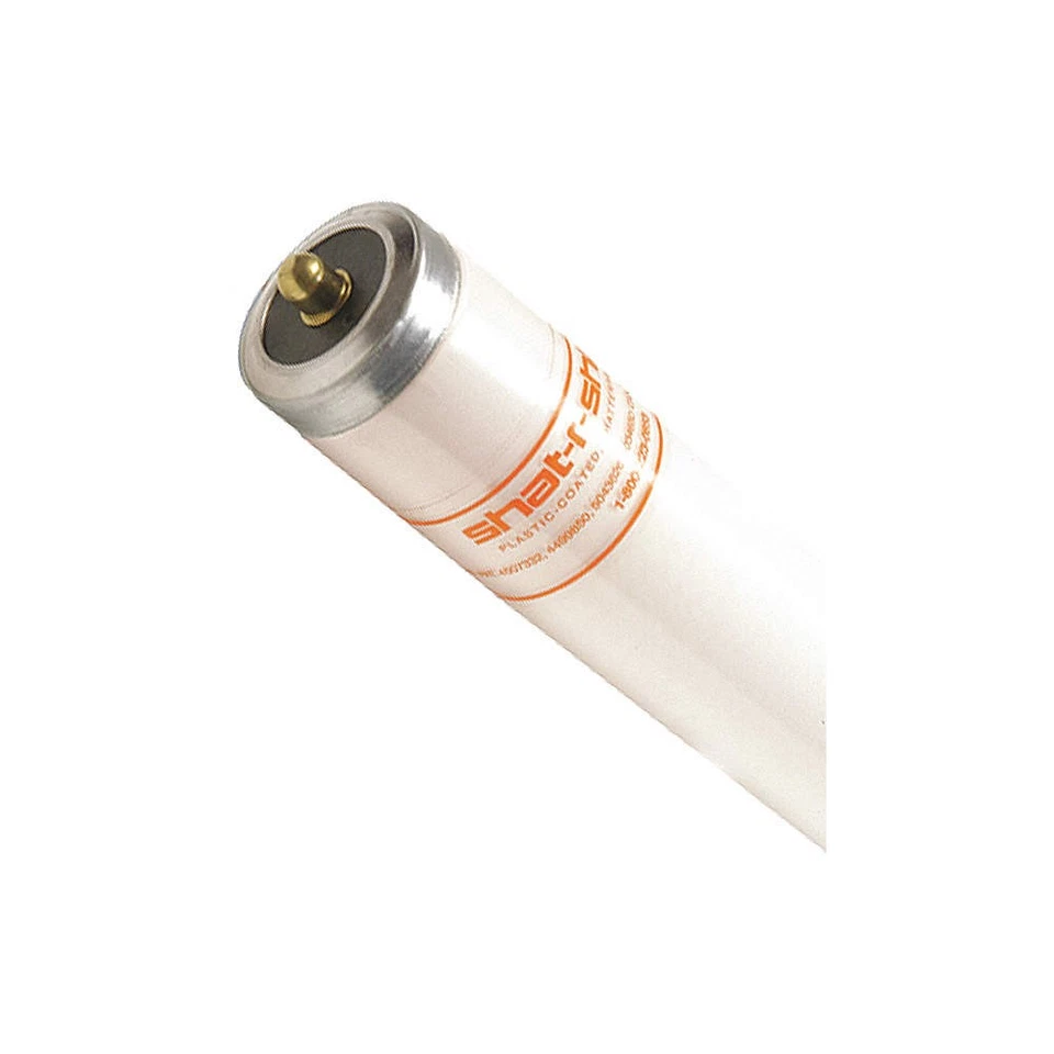 SHAT-R-SHIELD F96T12 CW Supreme PK 15 Fluorescent,75 W,T12,Single Pin (Fa8) 33H5 - Image 1 of 1
