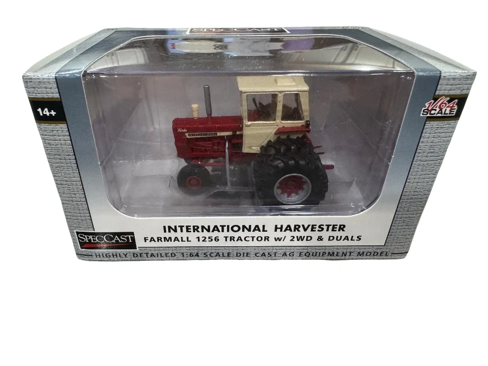 SpecCast IH Farmall 1256 Tractor 2WD & Duals 1/64 ZJD 1946 - Image 1 of 1