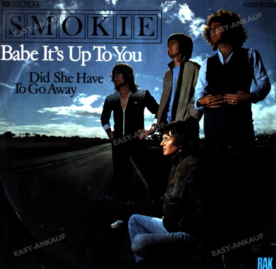 Smokie - Babe It's Up To You / Did She Have To Go Away 7in 1979 (VG+/VG+) ' - Image 1 of 1