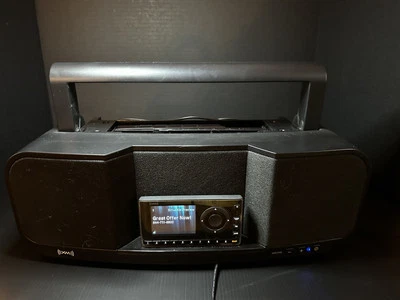 Cabezal y base boombox portátil Audiovox XMBB1 Sirius XM. Probado funciona. Foto 1 de 4