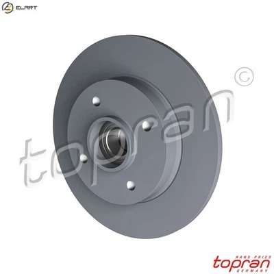 2x BRAKE DISC 722 599 FOR PEUGEOT 308/CC/SW CITROEN DS NFU 1.6L 8FS /EP3 1.4L - Image 1 of 4