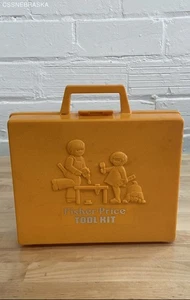 Fisher Price Vintage 1977 Preschool Tool Kit Complete Set - Picture 1 of 7