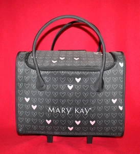 Mary Kay Wheeled Rolling CONSULTANT Travel Case Suitcase Luggage - MINT!! - Picture 1 of 5