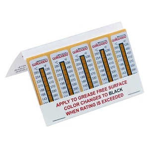 Wilwood 400-15671 (Set of 10) Brake Temperature Indicator Adhesive Strips - Picture 1 of 1