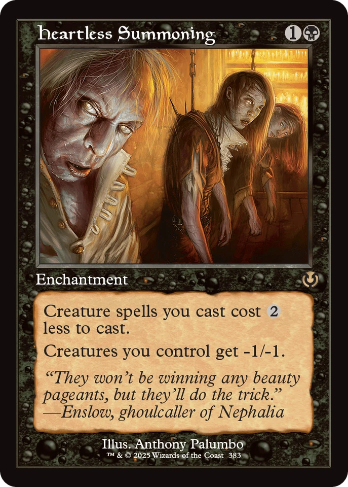 MTG Heartless Summoning Old Frame English INR - Image 1 of 1