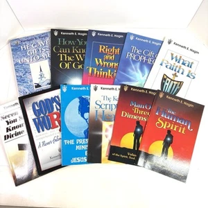 Kenneth E. Hagin Book Lot of 11 Christian Faith Library Publications Paperback - Bild 1 von 9