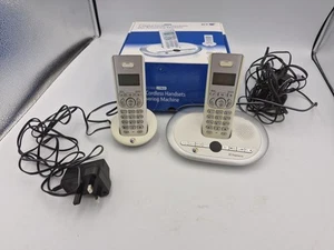 Bt Cordless Landline Phoned 2 Digital Handsets With Answering Machine Boxed - Zdjęcie 1 z 20