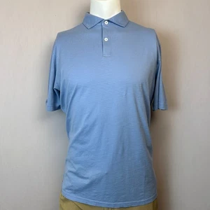 Peter Millar Polo Herren Extra Large Blau Krone Handarbeit Kurzarm Geselle - Bild 1 von 15
