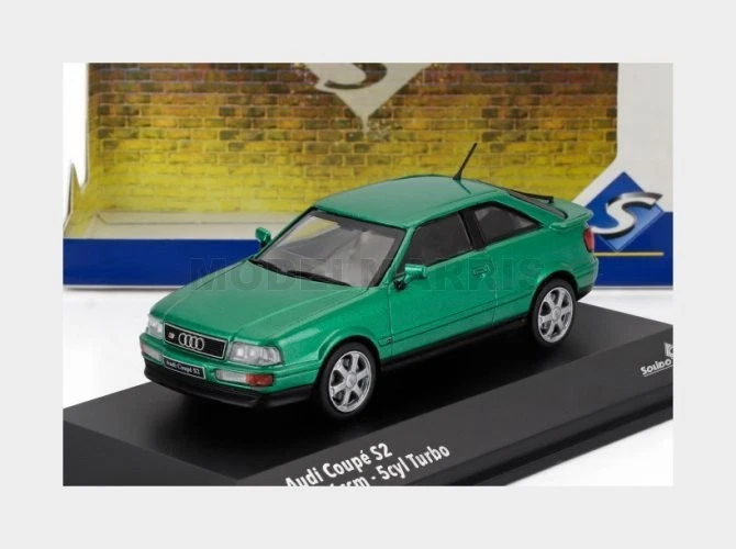 Solido 421438257 - 1 43 Audi Coupe S2 1994 Verde - Nuovo