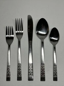 Stanley Roberts CASA VISTA Stainless Flatware Korea Setting For Eight 40 pieces - Picture 1 of 14