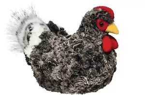 Douglas Cuddle Toys Pepper Black Multi Hen # 1785 Stuffed Animal Toy - Picture 1 of 1