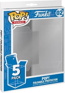 POP! Protector Plegable 02 Funko Pop Paquete de 5 NUEVO - Imagen 1 de 1