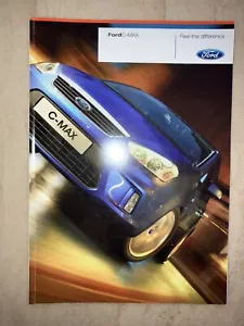 Ford Focus C-Max 2007-08 UK Market Sales Brochure Studio Style Zetec Titanium - Picture 1 of 3