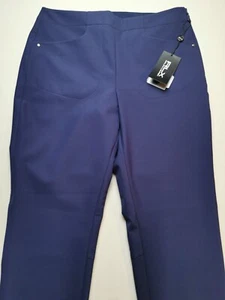 RLX by RALPH LAUREN US 6 UK S W27,5 L30 Damen-Golfhose (NEU MIT ETIKETT) blau Stretch - Bild 1 von 18