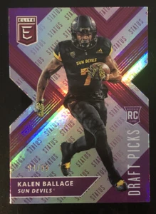 2018 Elite Draft KALEN BALLAGE Status Diecut Rookie /99! STEELERS - Picture 1 of 2