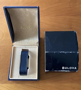 Bulova Scatola Vintage Completa Di Contro Scatola In Cartone - Foto 1 di 7