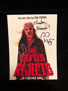 Sid Haig Signed Autographed The Devils Rejects 2005 Advance Flyer - Picture 1 of 1