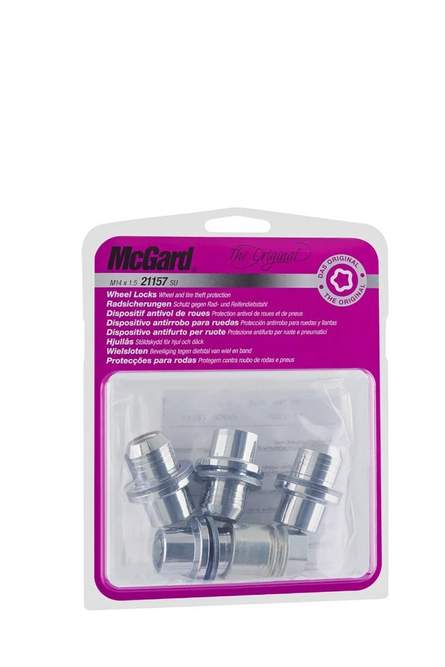 McGard 21157SU Locking Wheel Nuts 14x1.5 for Land Rover Range Rover [L322] 02-12 - Image 1 of 1