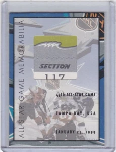 2000-01 ITG IN THE GAME ALL STAR MEMORABILIA BOLETOS #AST-09 - Imagen 1 de 2