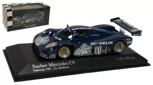 Minichamps Sauber Mercedes C9 #61 Supercup 1987 - J L Schlesser Scala 1/43 - Foto 1 di 1