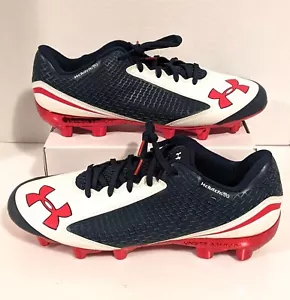 Under Armour Nitro Clutch Fit Football Cleats 4D Foam 1256830-416 Sz 12.5 - Picture 1 of 8