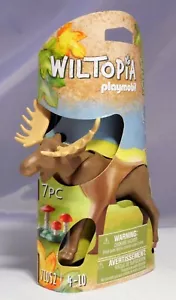 PLAYMOBIL 71052 Wiltopia - Alce Cervo Gruppo Funghi Carta di Conoscenza Animali NUOVO - Foto 1 di 3
