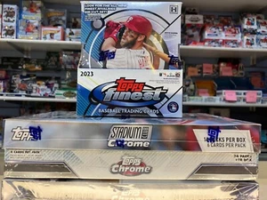 2022 Finest Baseball Factory Sealed Hobby Box 2 Autos Per Master Box - Picture 1 of 2