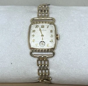 Vintage Bulova "Director 'A" Man’s WristWatch  1949 A9  15J, Cal. 10BC Serviced - Picture 1 of 11