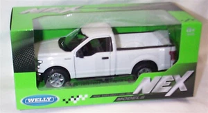 Ford F150 White 2015 F-150 Welly LGB 1:24 Scale Diecast Model Car New 24063 - Picture 1 of 2