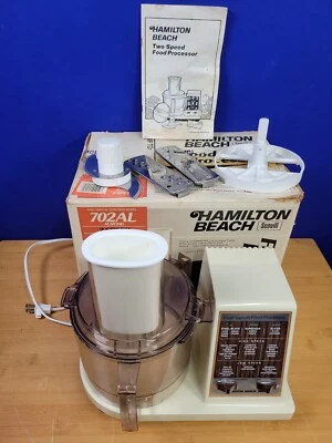 Hamilton Beach 2 Speed Food Processor Almond Model 702AL - Image 1 of 4
