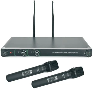 Chord 171.924UK NU20-H Sistema Microfonico Wireless Doppio UHF, 2 x Portatile - Foto 1 di 6