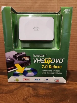 Honestech VHS to DVD/Blu-Ray - 7.0 Deluxe- Video Conversion Solution USB Windows - Image 1 of 4