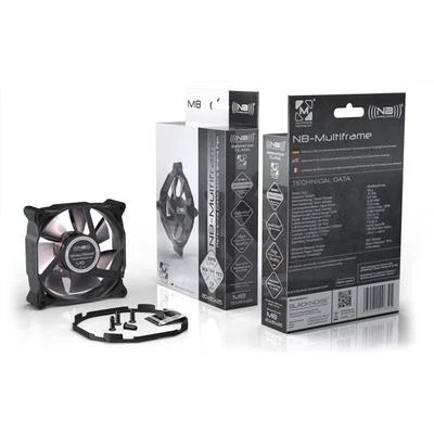 Noiseblocker NB-Multiframe M8-2 80x80x25mm Low Noise Fan, 1700rpm, 15 dBA - Image 1 of 2