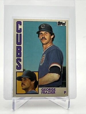 1984 Topps Traded George Frazier Baseball Card #39T NM-MT FREE SHIPPING - Image 1 of 3