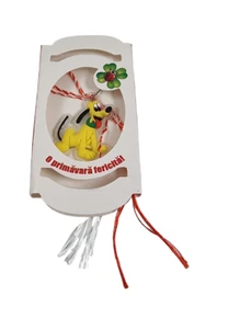 Martisor, Märzchen, Charm, Anhänger als Pluto Disney aus Gummi für Kinder - Bild 1 von 1