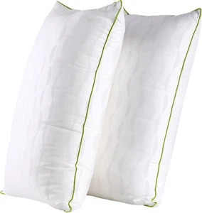 Bed Pillows King Size Set of 2,For Sleeping, Adjustable King Pillows 2 Pack with - Picture 1 of 12
