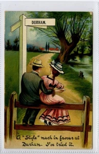 (Gc8086) Spooning, Courting Couple, DURHAM 1909 - Picture 1 of 4