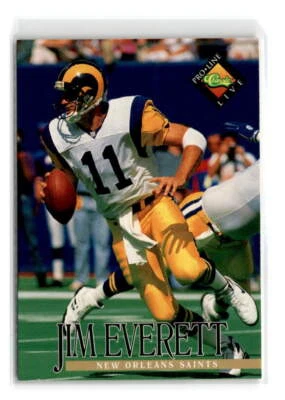 1994-Pro Line Live -#99-Jim Everett -New Orleans Saints - Image 1 of 2