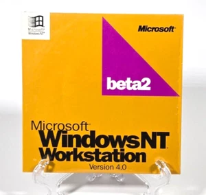 ULTRA RARE Sealed Microsoft Windows NT Workstation Beta 1996 CD Disc 28 yrs Old! - Picture 1 of 2