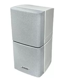 Bose Double Cube Speakers & Mounts DoubleShot Lifestyle Acoustimass White - Picture 1 of 10
