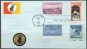 US Scott #1373 "San Diego 200th Anniversary", FDC - Picture 1 of 2