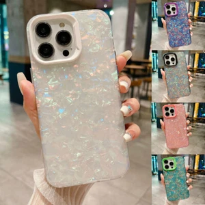Shockproof Marble Phone Cover Case For iPhone 15 14 13 12 11 Pro Max XS X 8 SE  - Picture 1 of 18