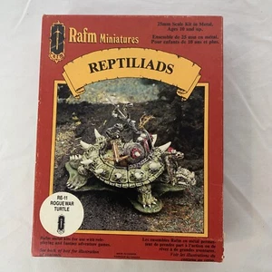 Rafm Reptiliad Rogue War Turtle RE-11 Vintage Boxed 25mm Kit Metal NIB - Bild 1 von 7