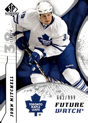 John Mitchell - 2008-09 SP Authentic Future Watch /999 Rookie Card #177 - Image 1 of 2