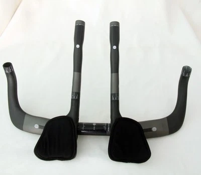 31,8 mm Kohlefaser CARBON Rennrad Triathlon Zeitfahr Aero Lenker TT 40 - 46 cm - Bild 1 von 4