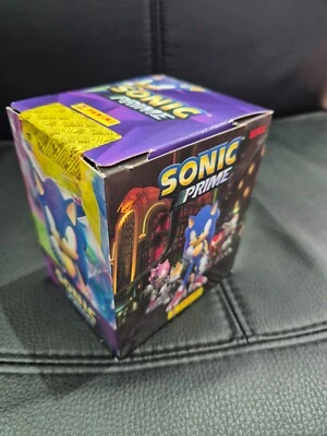 Panini Netflix Sonic Prime Sticker Packets Full Box 36 Packets Sealed - Image 1 of 2