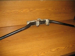 1999 KDX200 FORK TOP TRIPLE CLAMP W/ FAT BARS + RISERS KAWASAKI KDX220 1995-2006 - Picture 1 of 10