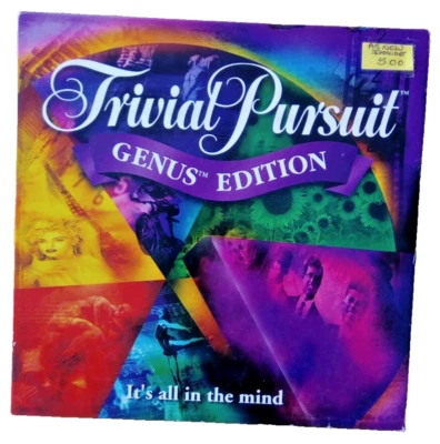 Trivial Pursuit Genus Edition. 2400 Questions/Answers. 15 to Adult - Image 1 of 4