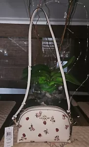 ๐๐Coach Madi LADYBUG FLORAL Crossbody Chalk/Multi NWT $328 STYLE:CU273๐๐ - Picture 1 of 10